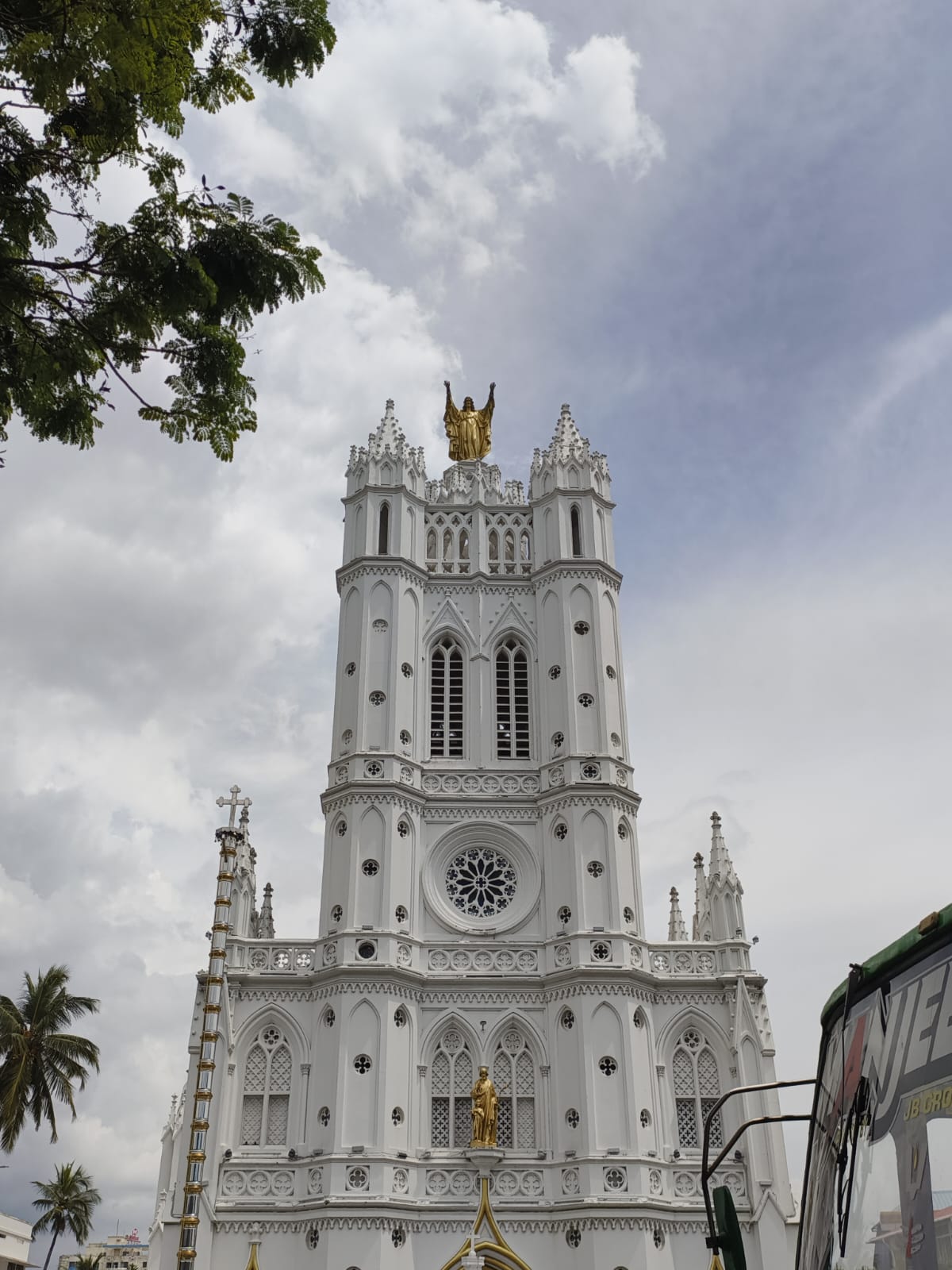 City lights at night