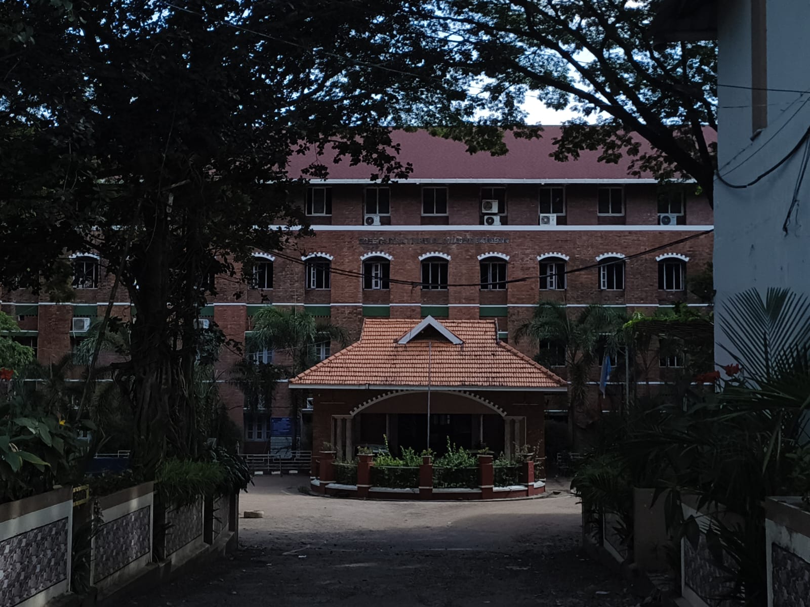 City lights at night